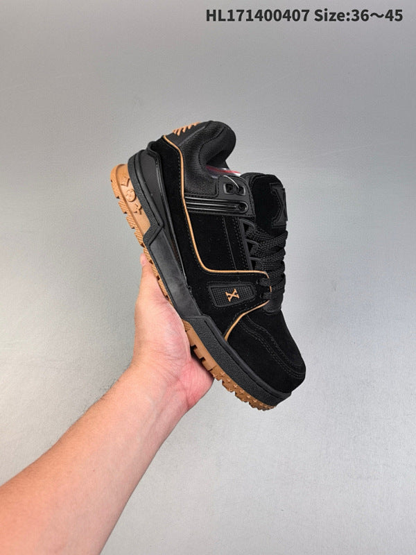 L---- Trainer Sneaker Low Casual Sport Polyvalent Chaussure Skateboard