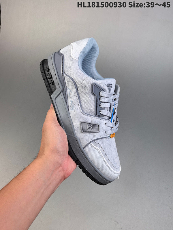 L-- Trainer Sneaker Low Casual Sport Polyvalent Chaussure Skateboard