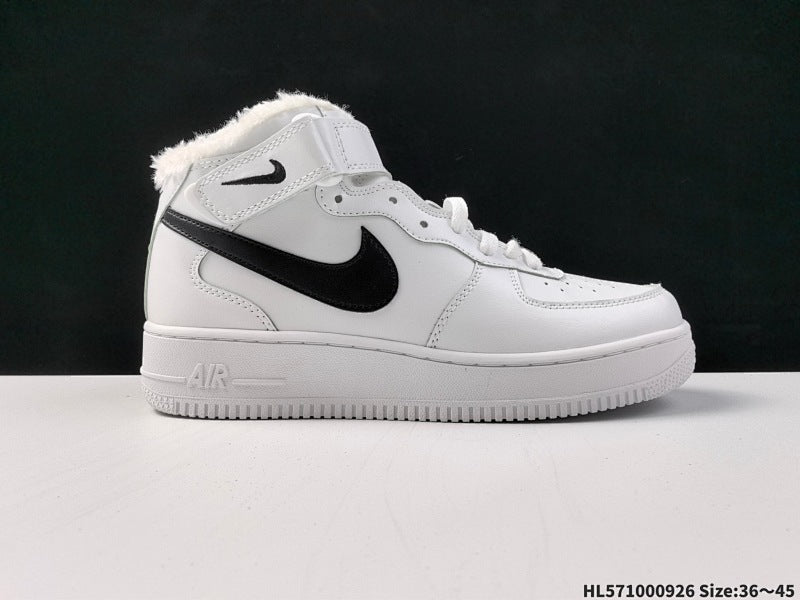 fleece-lined AIR FORCE 1’07 High Polyvalent Casual Sport Chaussure Skateboard