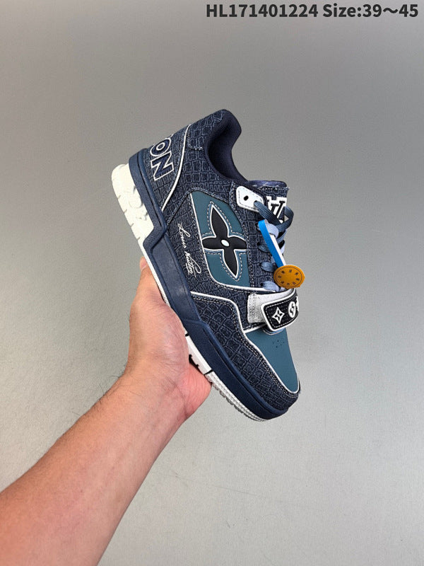 L--- Trainer Sneake Low Casual Sport Polyvalent Chaussure Skateboard
