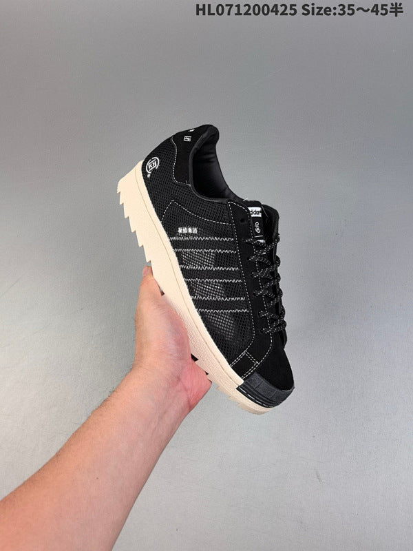 CLOT x SUPERSTAR Collaboration Classique Sport Chaussure Skateboard :IE8879