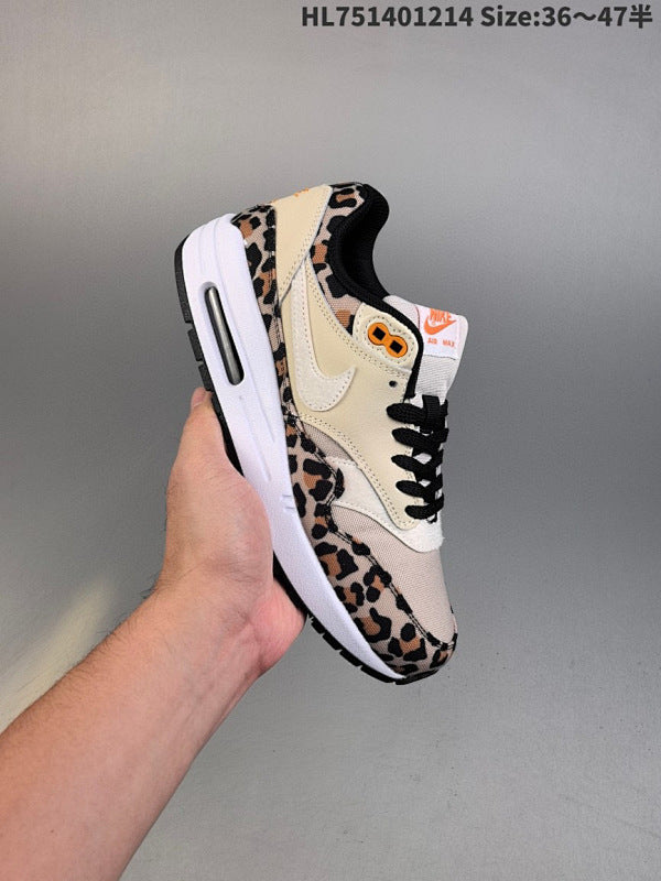 Patta x Air Max 1“Monarch” Rétro Casual Chaussure Running