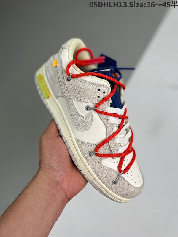 Suede VIRGIL ABLOH Off-White x SB Dunk Low Lot